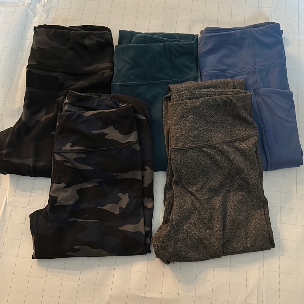 Athleta 5 Pack of Leggings